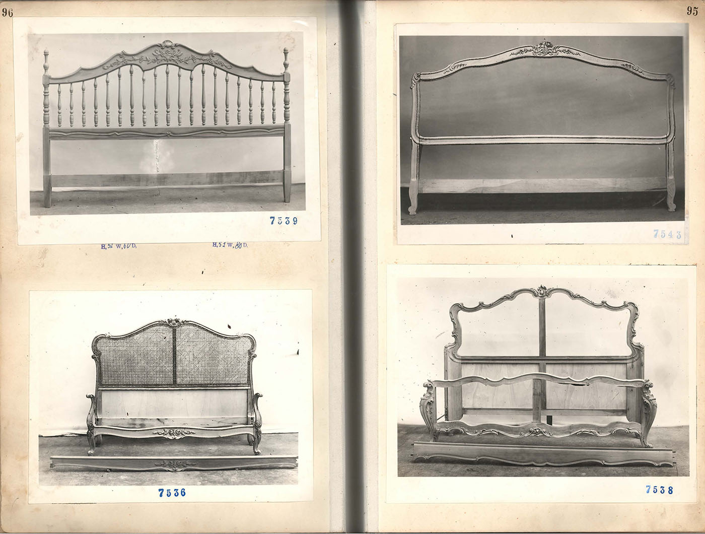 Cugini Lanzani bed archive | P.& G. Cugini Lanzani