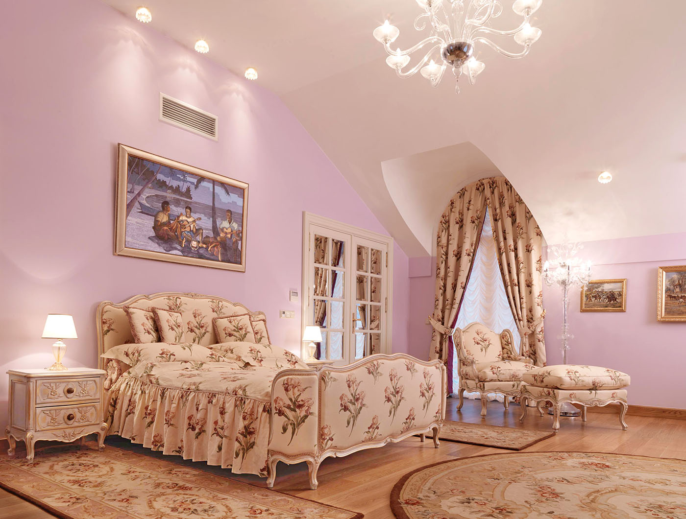 classical master bedroom | P.& G. Cugini Lanzani